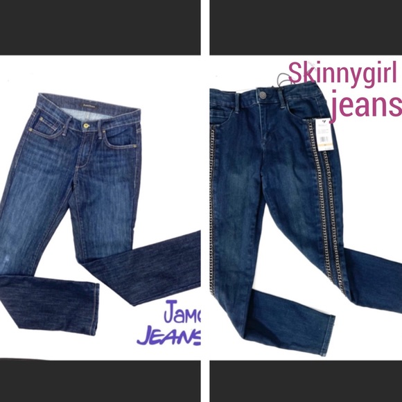 SKINNYGIRL & aJames jeans Jeans Skinny Girl Jeans And James Jeans